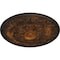 Ekena Millwork Baile Ceiling Medallion (Fits Canopies up to 6"), Hand-Painted Rust, 31 1/4"OD x 2 1/4"P CM31BARUS - alternate 4